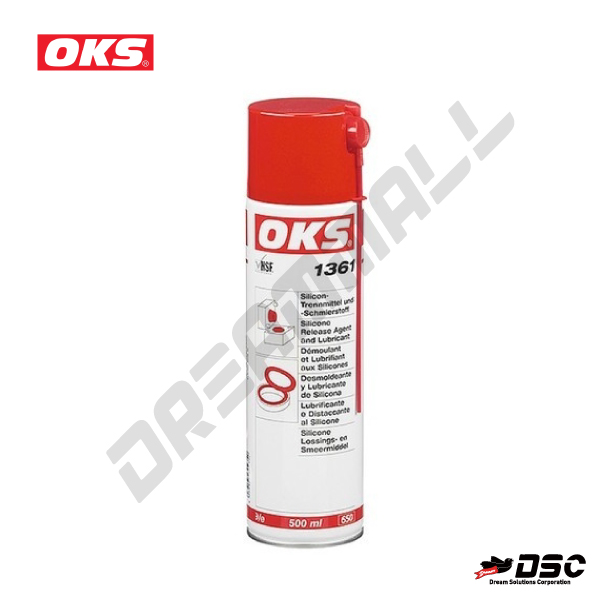 [OKS] 1361/Silicon Separator Spray (오케이에스 1361/실리콘피막이형제/식품등급인증/무색) 400ml/Aerosol