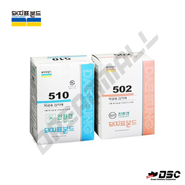 [DARHEUNG] D-510 (대흥화학/돼지표/아크릴공중합 에멀젼접착제) 800gr/Bag & 18kg/Can