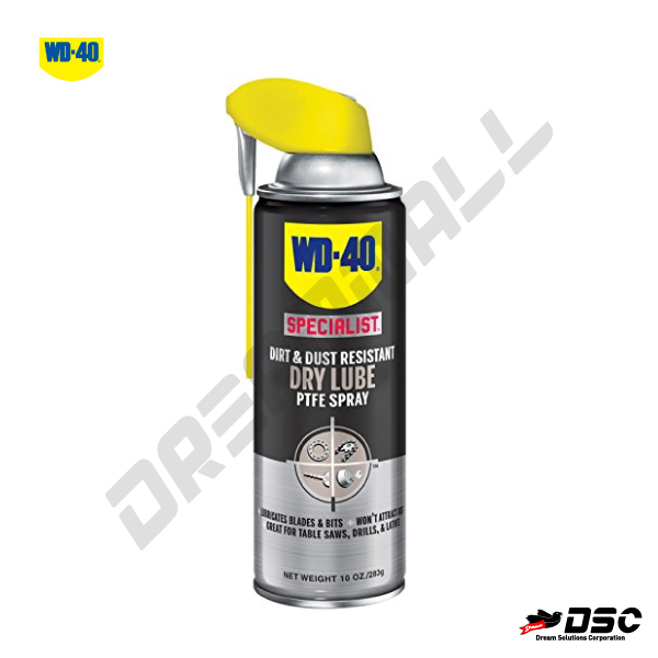 [WD-40] Specialist Dry Lube PTFE Spray (WD-40/스페셜리스트/드라이루브/테프론윤활유) 10oz.(283g)/Aerosol