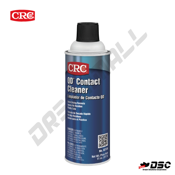 [CRC] 씨알씨 02130/전기접점부활세척제 (QD Contact Cleaner 02130) 11oz(312gr)/Aerosol