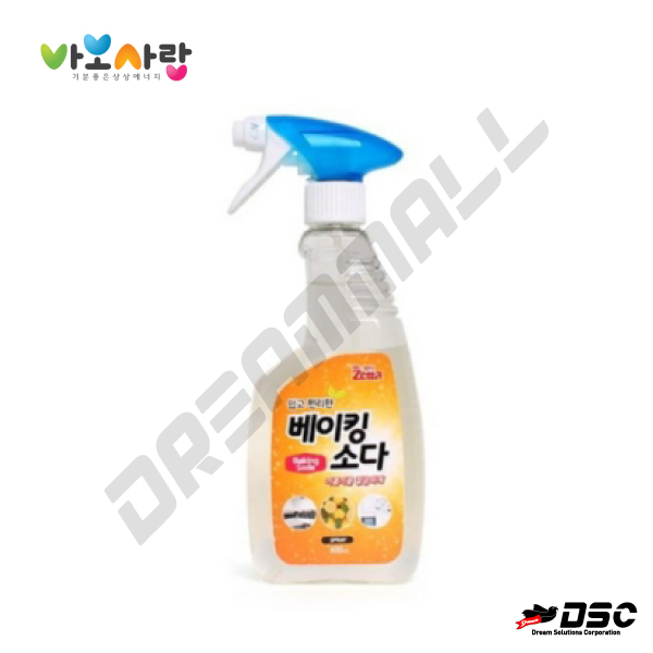 [바보사랑] 베이킹소다 분무기형 매직클리너 (바보사랑/청소용품) 600ml