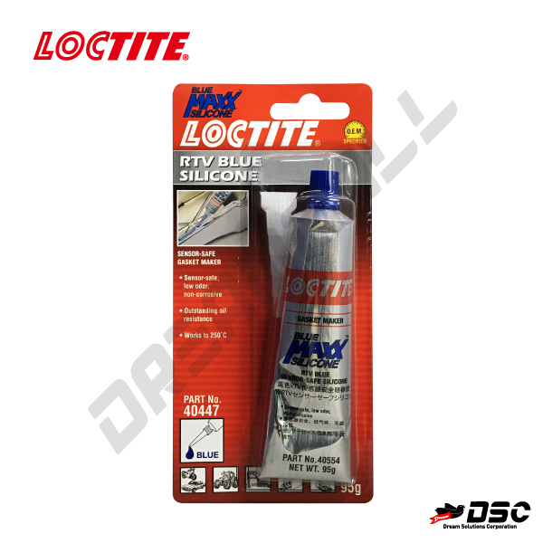 [LOCTITE] SI 587 95g/RTV Blue Silicone #40447 #743067(록타이트 587/RTV 블루/실리콘가스켓) 95grTube/Blister Pack