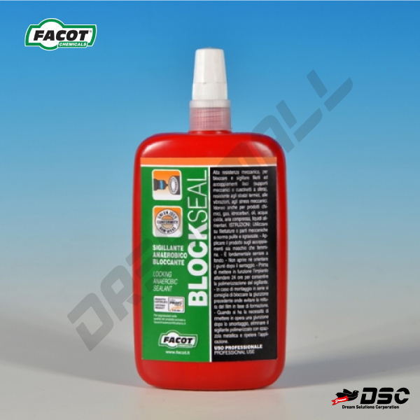 [FACOT] BLOCK SEAL (페코트/블록씰/나사고정제/녹색) 50gr, 100gr & 250gr/Bottle