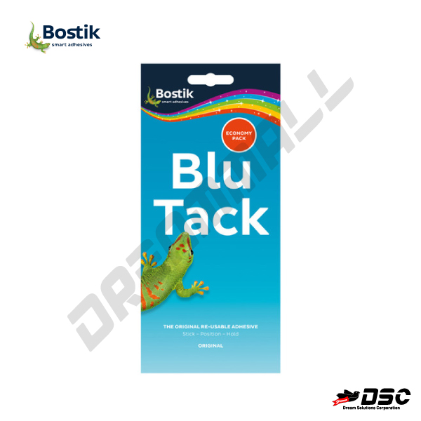 [BOSTIK] BLU TACK BLUE 블루 90g (보스틱/블루택 블루/재활용 접착식접착제/정품/수입품) 90g/Pack
