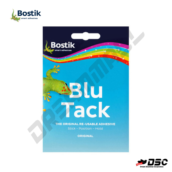[BOSTIK] BLU TACK BLUE 블루택 블루 50g (보스틱/블루택 블루/재사용 점착식접착제) 50gr/PACK