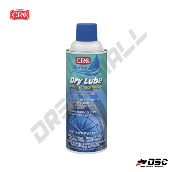 [CRC] MARINE #06114 (Dry Lube with PTFE Teflon/테프론 건식 윤활제) 10oz/Aerosol
