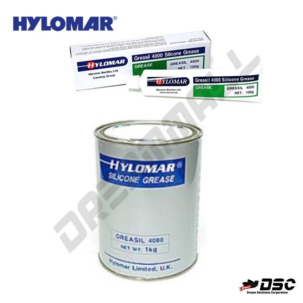 [HYLOMAR] 하이로마 GREASIL 4000 (방수성의 불용성 실리콘그리스윤활제) 100g/Tube & 1kg/Can, 20kg
