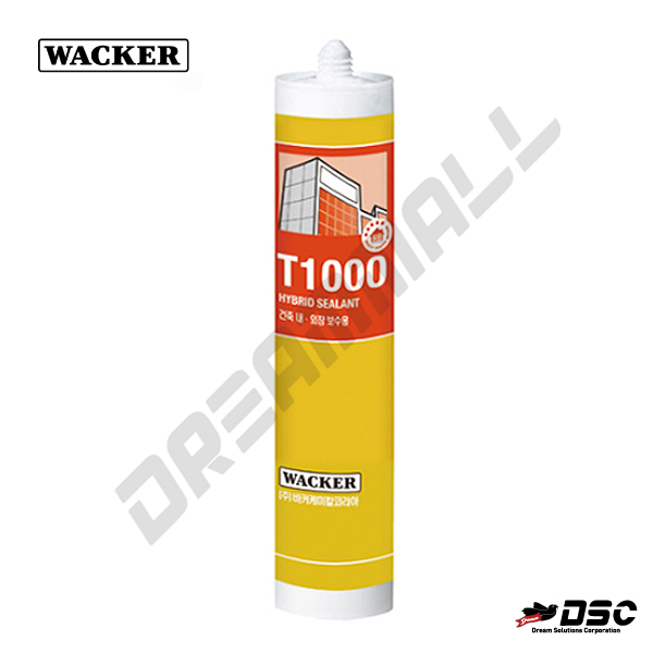 [WACKER] T-1000 (럭키/건축보수용변성실리콘/HYBRID SEALANT) 300ml Cartridge/25EA BOX