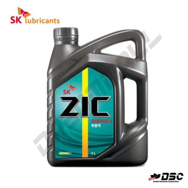 [SK루브리컨츠] ZIC SUPER A (가솔린 디젤승용차 트렉터 중장비 모든 냉각 순환 장치에 사용) 색상/적색 3LT*4EA/BOX