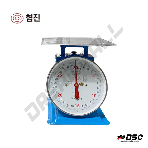 [협진정밀] 접시 지시저울 20kg/100g (PLATE SCALE)