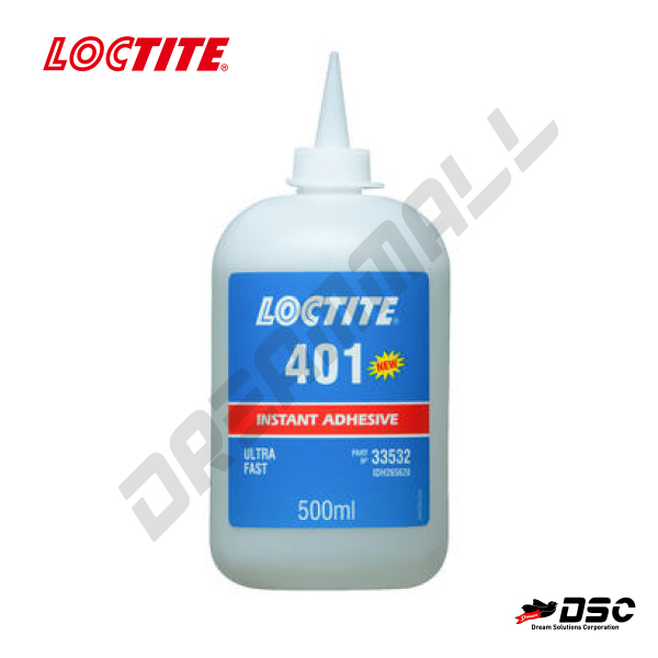 [LOCTITE] 록타이트401 500g 순간접착제 INSTANT ADHESIVE (33532) (록타이트/순간접착제/대용량NEW) 500ml/Bottle