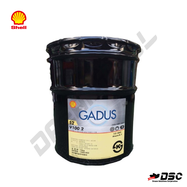 [SHELL] GADUS S2 V100 2 (쉘/가두스/산업용 다목적 그리스) 15kg/PAIL