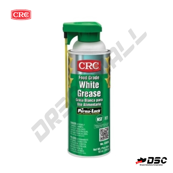 [CRC] Food Grade White Grease #03038 (씨알씨/식품등급/화이트그리스식품/제약설비의 백색그리스) 10oz/Aerosol