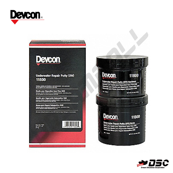 [DEVCON] 데브콘 11800/수중용 에폭시 금속보수제 (Underwater Repair Putty UW 11800/) 454gr/SET