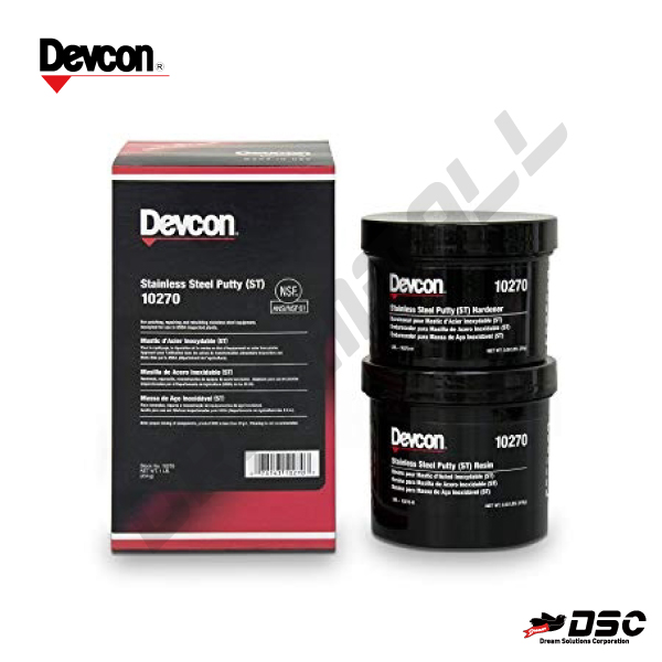 [DEVCON] 데브콘 10270/스테인레스스틸퍼티/금속보수제(Stainless Steel Putty ST 10270) 454gr/SET