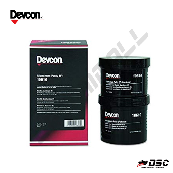 [DEVCON] 데브콘 10610/금속보수제/알루미늄용 (Aluminum Putty F 10610) 454gr/SET