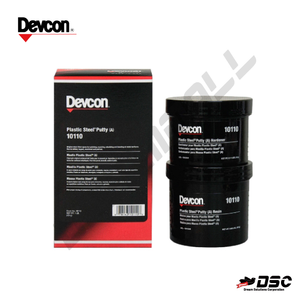 [DEVCON] 데브콘 10110/에폭시 금속보수제/철용 (Plastic Steel Putty A 10110) 454gr/Set