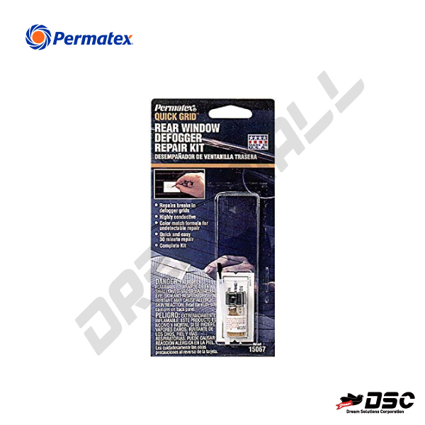 [PERMATEX] Quick Grid Rear Window Defogger Repair Kit (열선재생제/15067) 0.5oz/Bottle