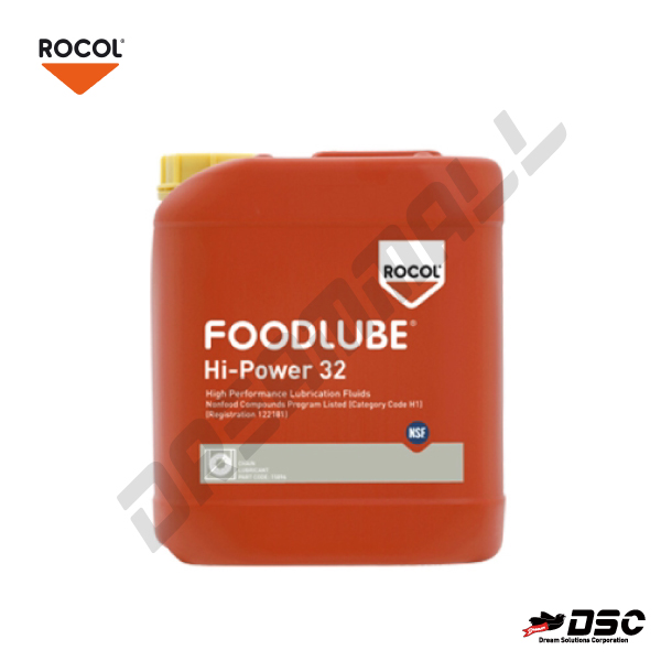 [ROCOL] FOODLUBE Hi-Power 32 (로콜/식품등급 유압, 컴프레셔 오일) 20LT/PAIL