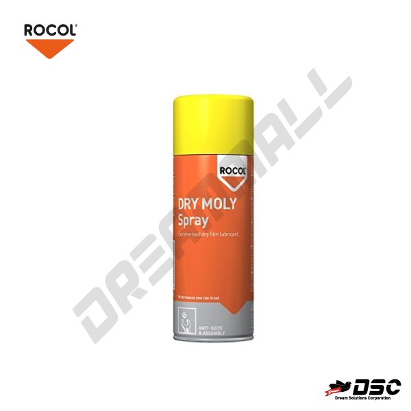 [ROCOL] Dry Moly Spray (로콜/극고하중, 건식피막윤활제/드라이 몰리 스프레이) 400m/Aerosol