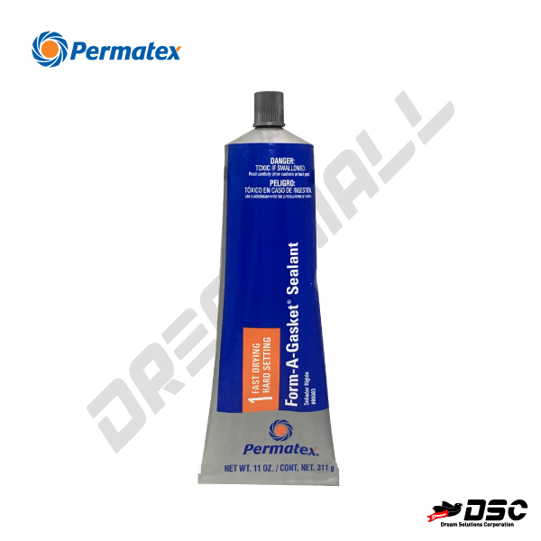 [PERMATEX] 퍼마텍스 80003 1C/가스켓실란트/속건성 (Foam-A Gasket Sealant 1C/80003)  11oz.(311gr)/Tube