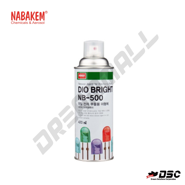 [NABAKEM] NB-500 (나바켐/정밀전자부품용/플라스틱LED 이형제) 420ml/Aerosol