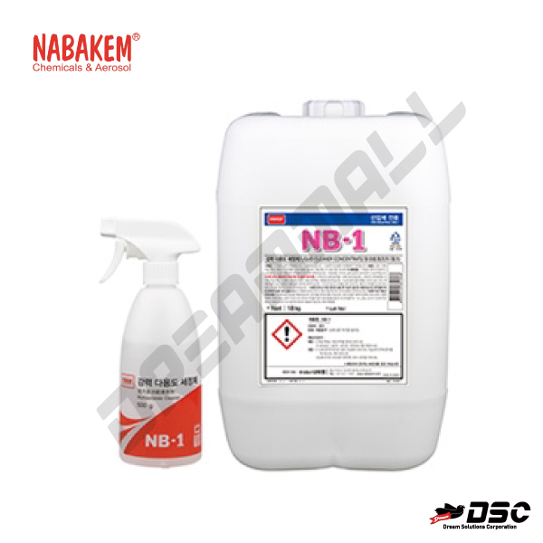 [NABAKEM] NB-1 (나바켐/다용도세정제) 500ml Spray & 18LT/CAN