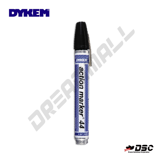[DYKEM] 다이켐/액션마커 44/BLACK) (DYKEM ACTION MARKER 44  #44003/철판마카/흑색)  12EA/DZ.