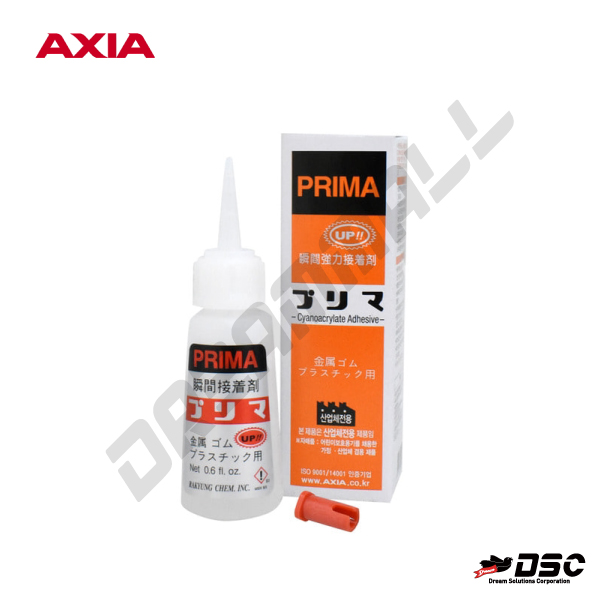 [AXIA] PRIMA 액시아 프리마 (엑시아/순간접착제) 17gr(0.6fl.oz)/Bottle