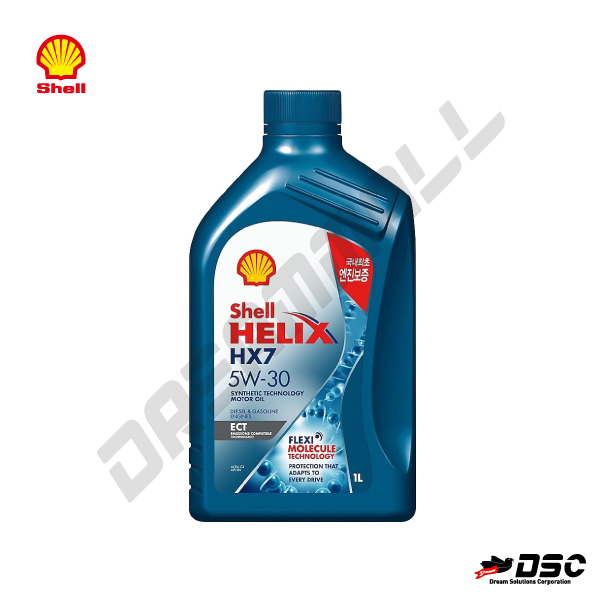 [SHELL] HELIX HX7 ECT 5W-30 (쉘/디젤엔진오일) 1LT/Bottle