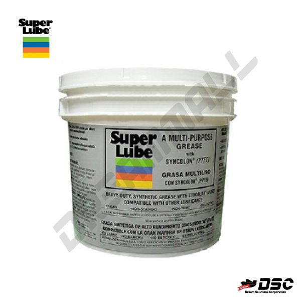 [SUPER LUBE] SUPER LUBE TEFLON GREASE #41050 (슈퍼루브/테프론그리스/실리콘윤활제) 5Lb(2.27kg)/CAN