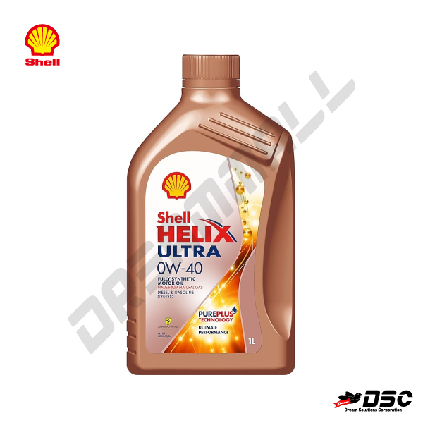 [SHELL] HELIX ULTRA 0W-40 (쉘/최고급합성엔진오일) 1LT/12EA BOX