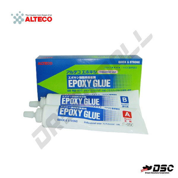 [ALTECO] EPOXY GLUE F-05C 5분에폭시접착제 경화형 (알테코/알데코)1KG/SET