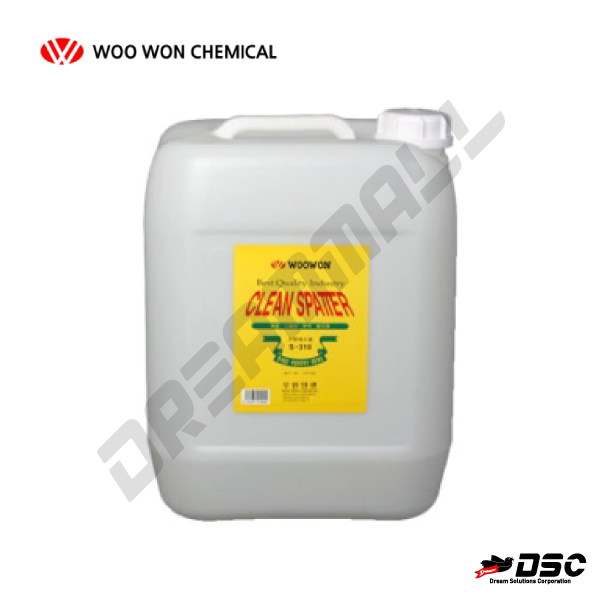 [WOOWON] Clean Spatter S-310 (우원양행/스팟타부착방지제/서스용) 18LT/PE CAN