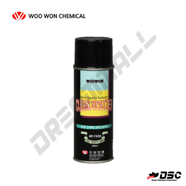 [WOOWON] Clean Spatter AT-750S (스팟타부착방지제/철용) 420ml/Aerosol