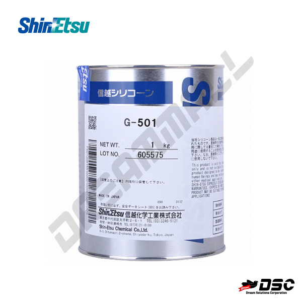 [SHINETSU] SILICONE GREASE G-501 (신에츠/플라스틱전용/윤활용그리스) 1kg/CAN