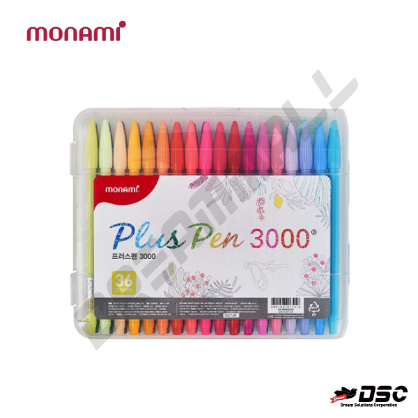 [MONAMI] 모나미 프러스펜 3000 세트 24색/36색 0.4mm
