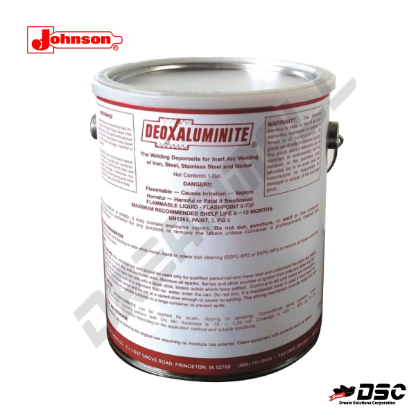 [JOHNSON] Deoxaluminite (디옥사알루미나이트/개선면방청 및 부식 방지제/용접품질개선) 1gal/Can