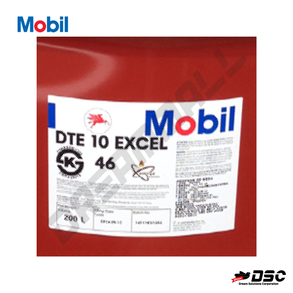 [MOBIL] DTE 10 EXCEL 46 (모빌/고품질 유압작동유) 200LT/DRUM, 20LT/PAIL