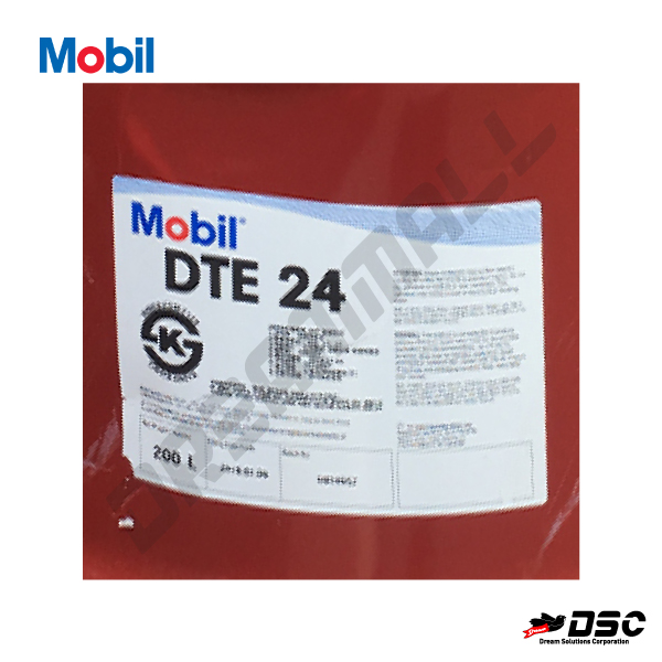[MOBIL] DTE 24 (모빌/내마모성유압작동유) 200LT/DRUM