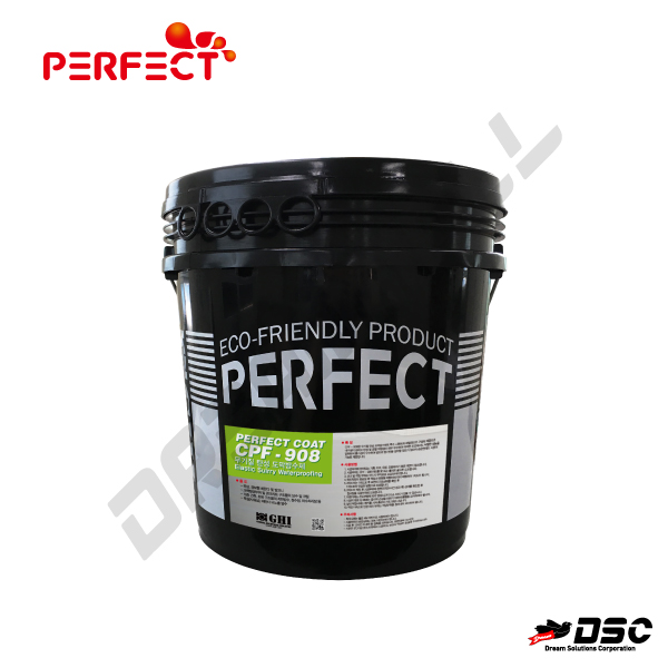 [PERFECT] PERFECT COAT CPF-908 (무기질탄성도막방수제) 18kg (9kg+9kg)