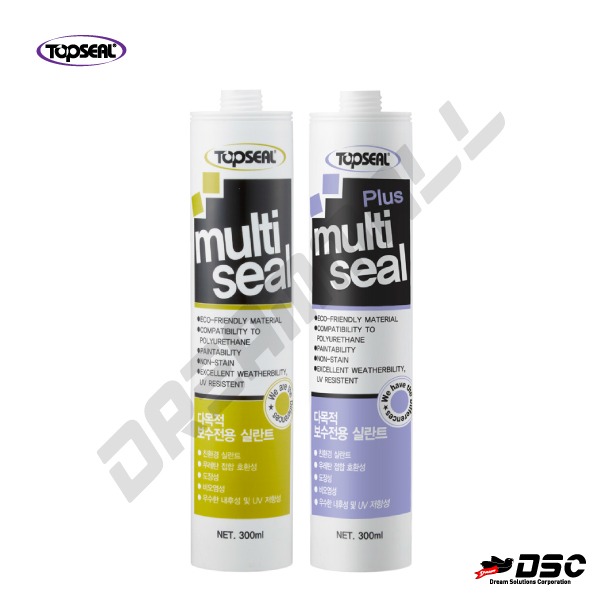 [TOPSEAL] Multi-Seal & PLUS (탑씰멀티씰/멀티씰플러스/MS실란트/다목적변성실리콘) 300ml/CTG & 500ml/SSG