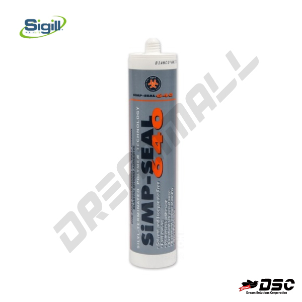 [SIGILL] SIMP-SEAL 640 (씨질/수중접착제/백색/회색/흑색) 290ml/Cartridge