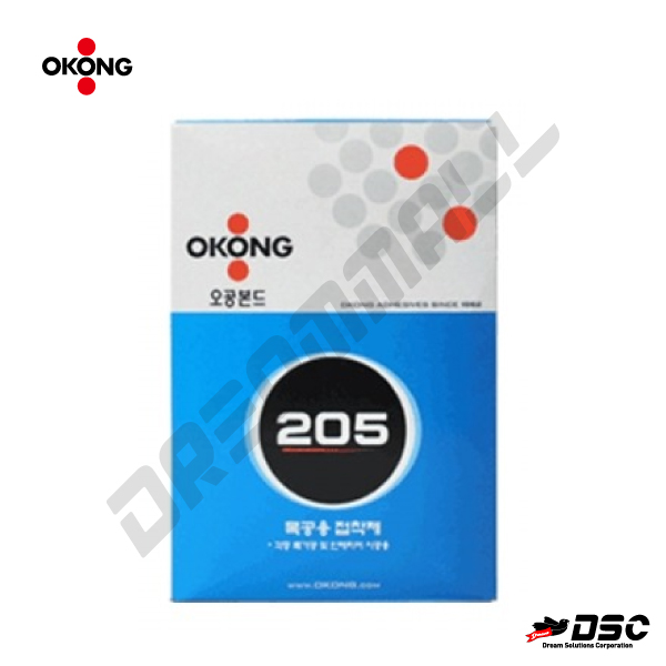 [OKONG] 오공205 (오공/수용성 다용도목공용접착제) 800gr/Bag 20EA BOX 박스판매
