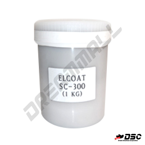 [ELCOAT] SC-300 (엘코트/실크스크린인쇄용 도전성수지) 500gr & 1kg/ PE CAN