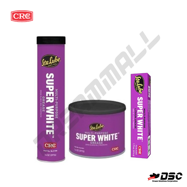 [CRC] Super White™ Multi-Purpose Lithium Grease #SL3150 #SL3151 #SL3361 (씨알씨/다목적 백색 리튬 그리스)/옵션선택