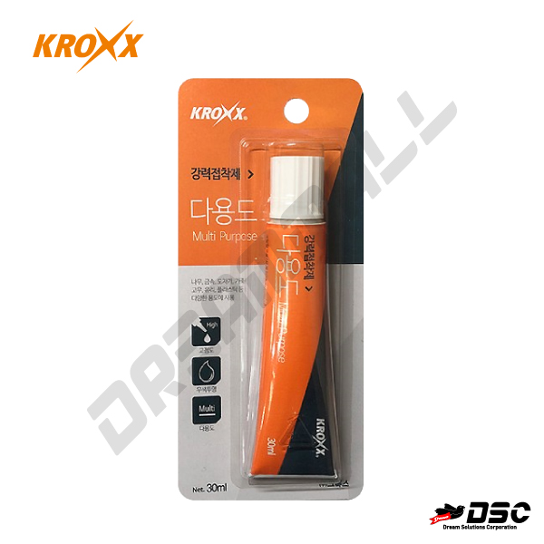 [KROXX] Multi Purpose (크록스/다용도순간접착제) 30ml Blister/10EA BOX