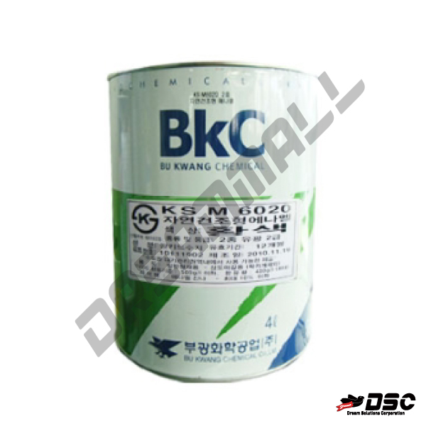 [BKC] 자연건조형에나멜 / KS M 6020 (황색) 4LT