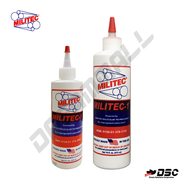 [MILITEC] 밀리텍 MILITEC-1 (금속표면코팅윤활제) 8oz(236ml) & 16oz(473ml) PE Bottle