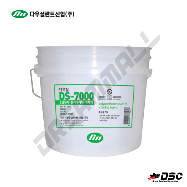 [DAWOOSIL] DS-7000(N) (다우실/2액형폴리우레탄실란트/건축토목공사용/회색) 12kg/SET